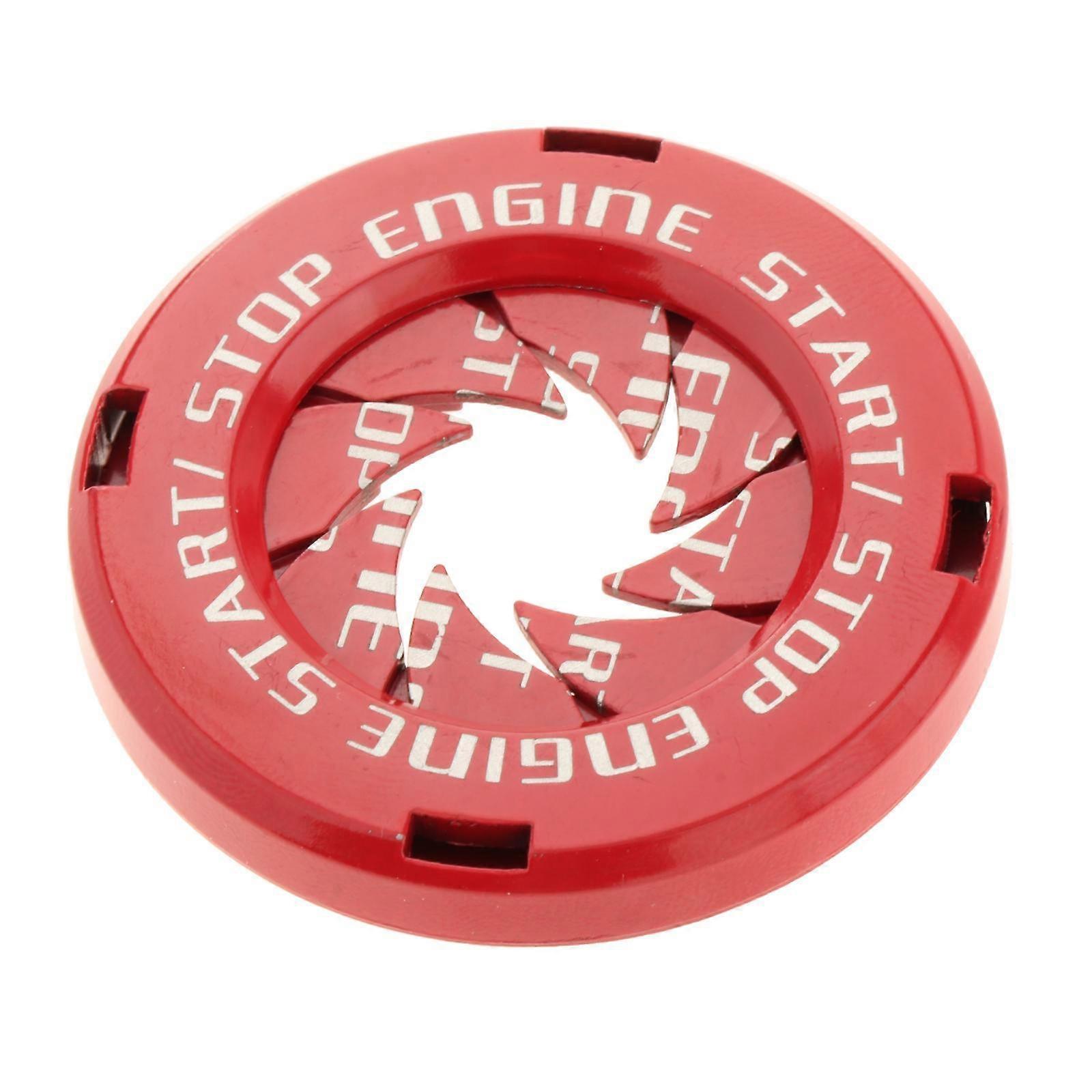 Universal Car Ignition Switch Button Cover Replacement Fit for Most Cars