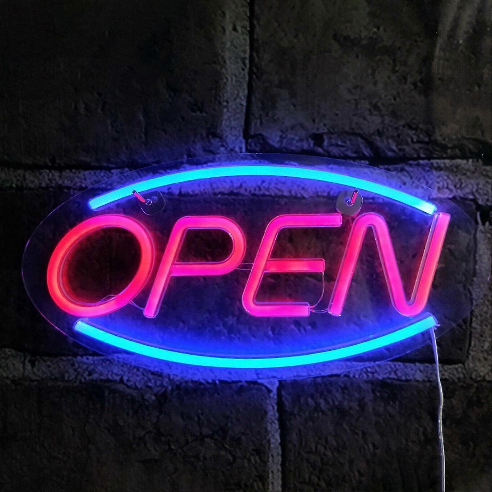 Led Neon Open Light For Window Store Bar Restaurant Door Wall Decor