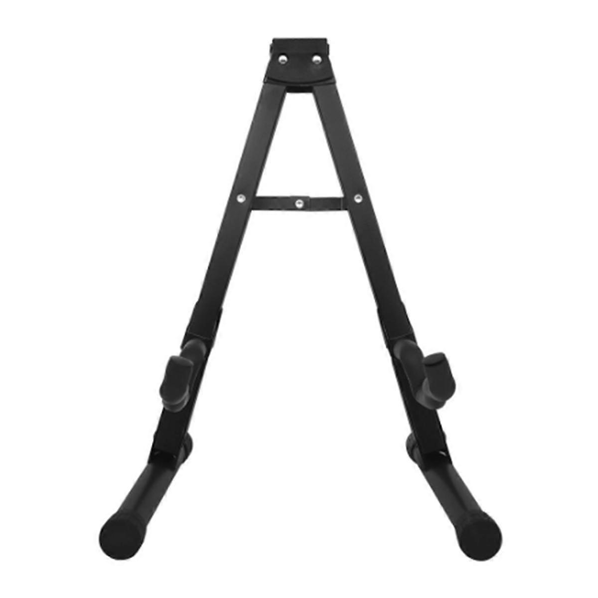 Foldable A-Frame Guitar Stand Thickened Folding Metal Rack for Acoustic Electric Wood Guitar Bass V