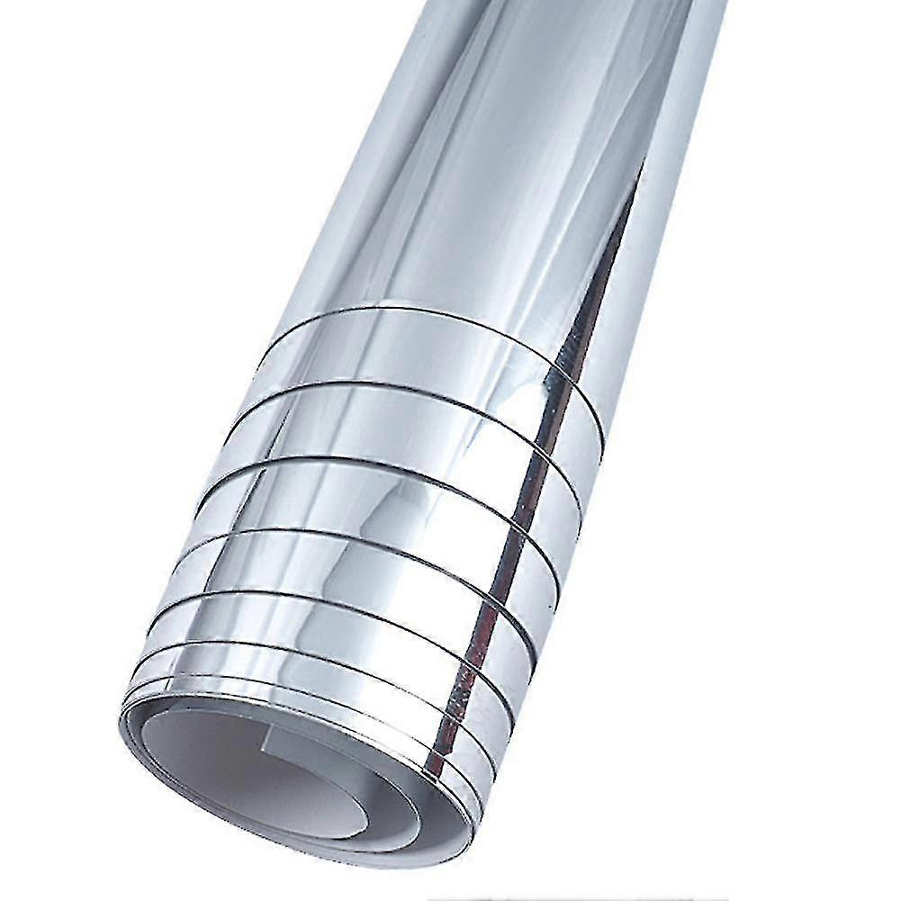 Mirror Wall Sticker Reflective Self-adhesive Diy Pet Crystal Mirror Wall Decals