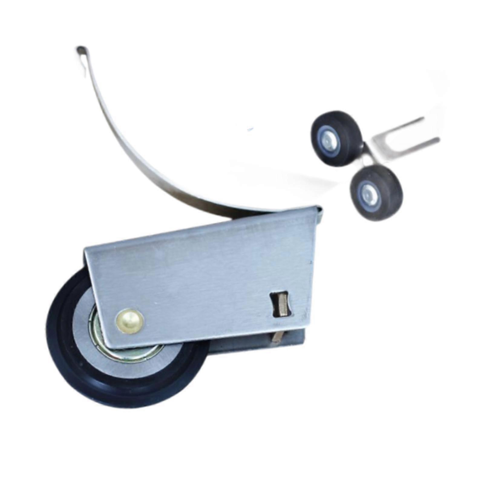 2ピーストラックプーリードアアクセサリードアトラックローラースライディングトラックホイール