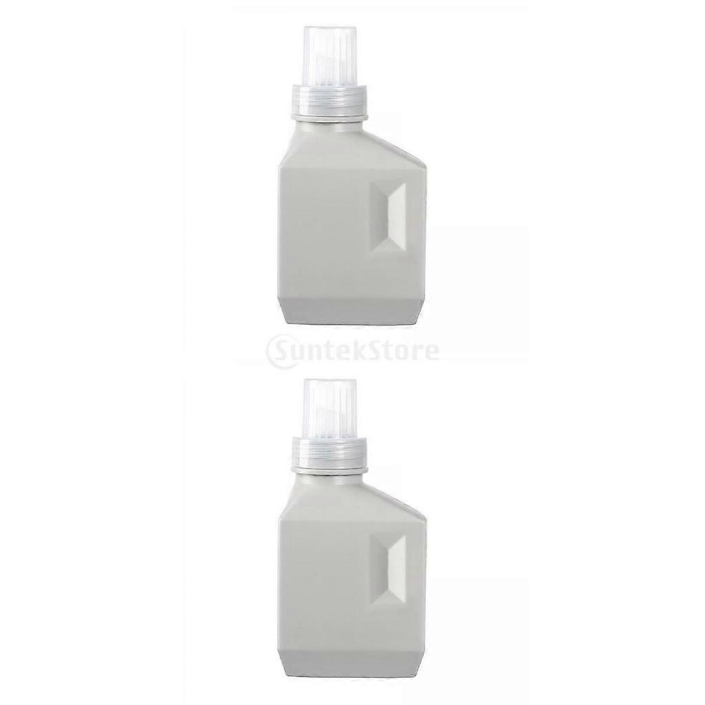 2x Refillable Laundry Bottle Reusable Large Capacity for Detergent Home Use