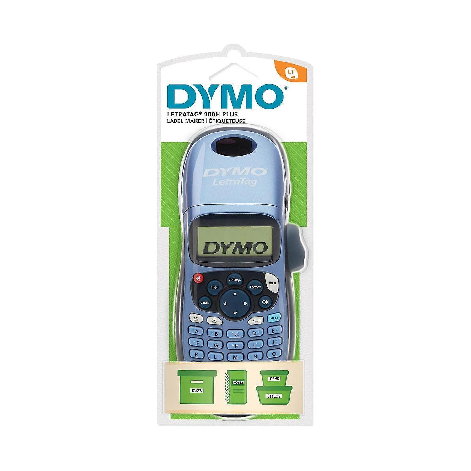 Dymo LetraTag LT100H+ ABC Keys Handheld LabelMaker Machine for Office/Home,12mm