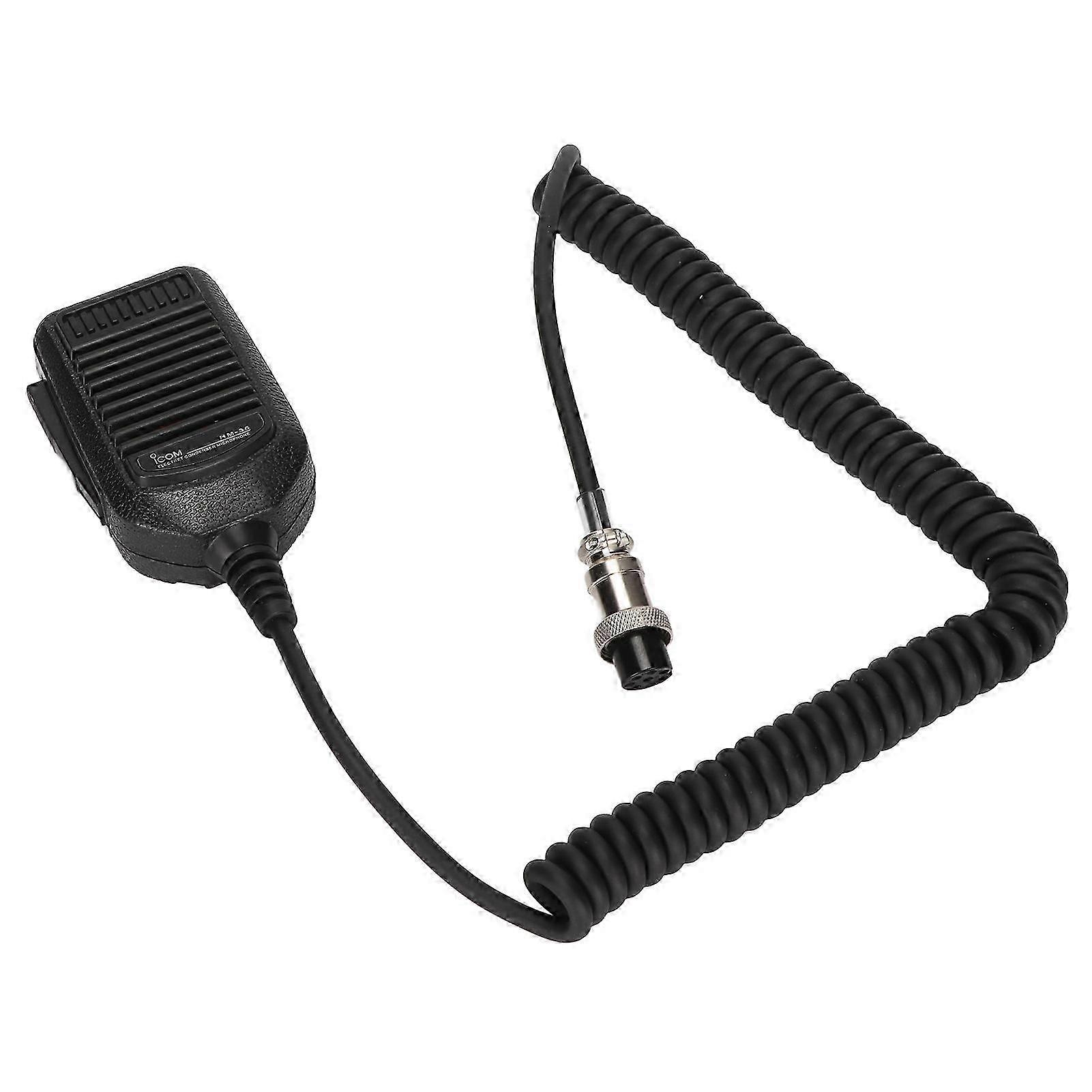 HM36 Remote Speaker Microphone 8 Pin Hands Free Mobile Vehicle Radio Microphone for ICOM IC25 IC28