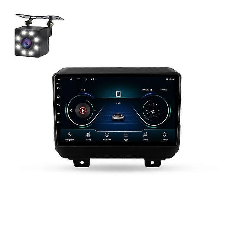 For Jeep Wrangler 4 JL 2018-2019 Car Radio Multimedia Video Player WIFI GPS
