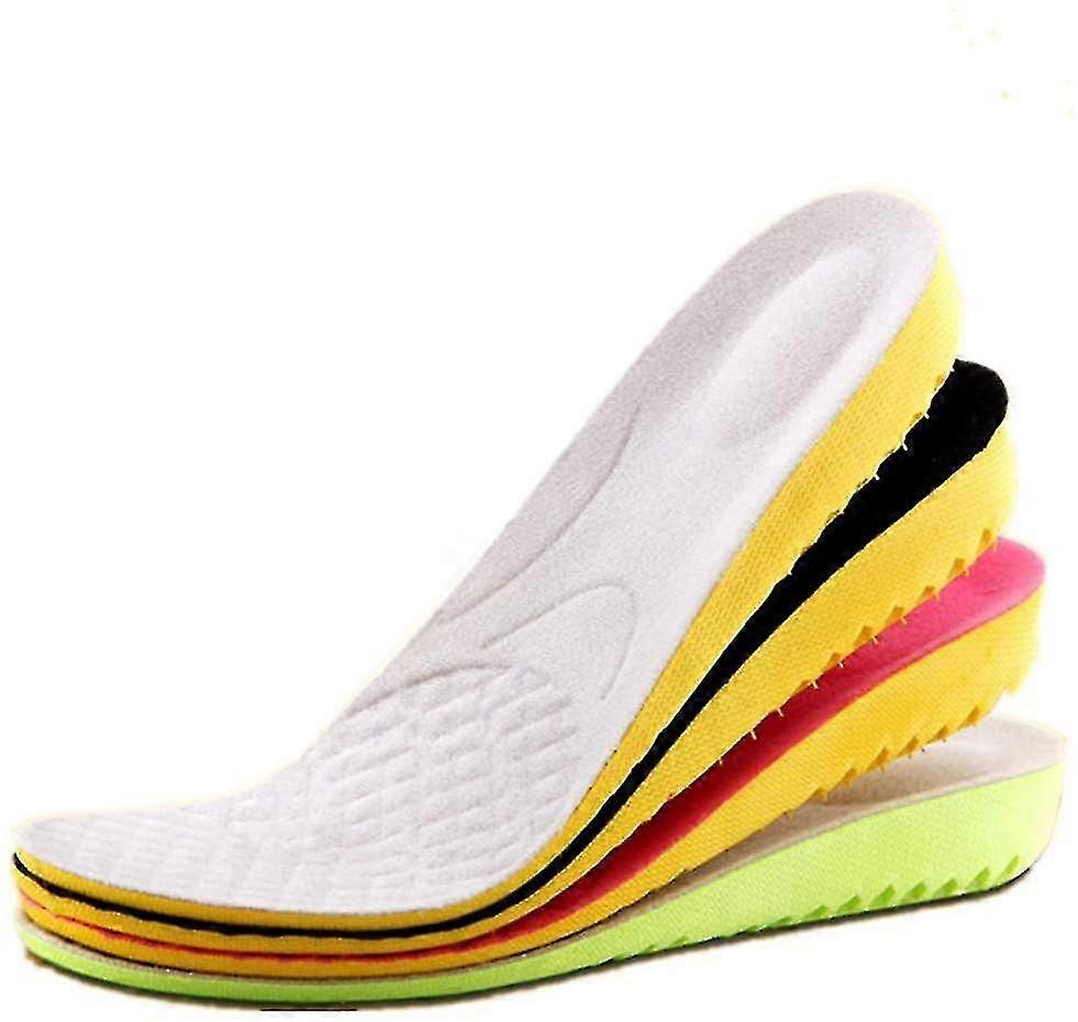 Increase Insole 1.5-3.5cm Heel Spur Deodorant Insole Breathable Heel Cap Heel_s