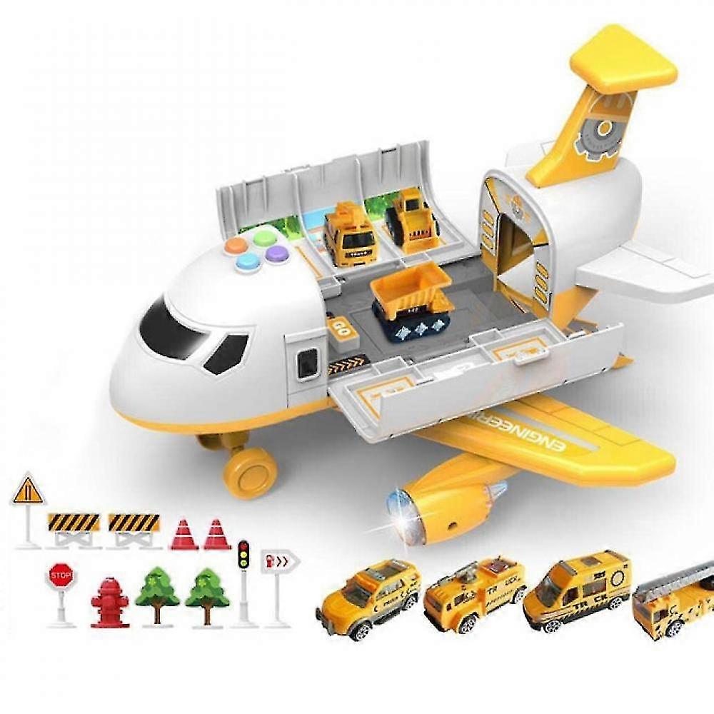 Aircraft Simulation With Lights Music Track Inertia Toy Airplane  Large Size Passenger Plane Kids Airliner Toy Car Gifts Engineering
