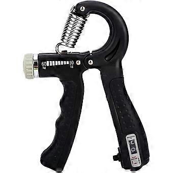 Intensive Forearm Training, 10-60kg Adjustable Counting Hand Gripper Resistance Finger Exerciser Wrist Exerciser, Hand Grip, Hand Strength Training, F