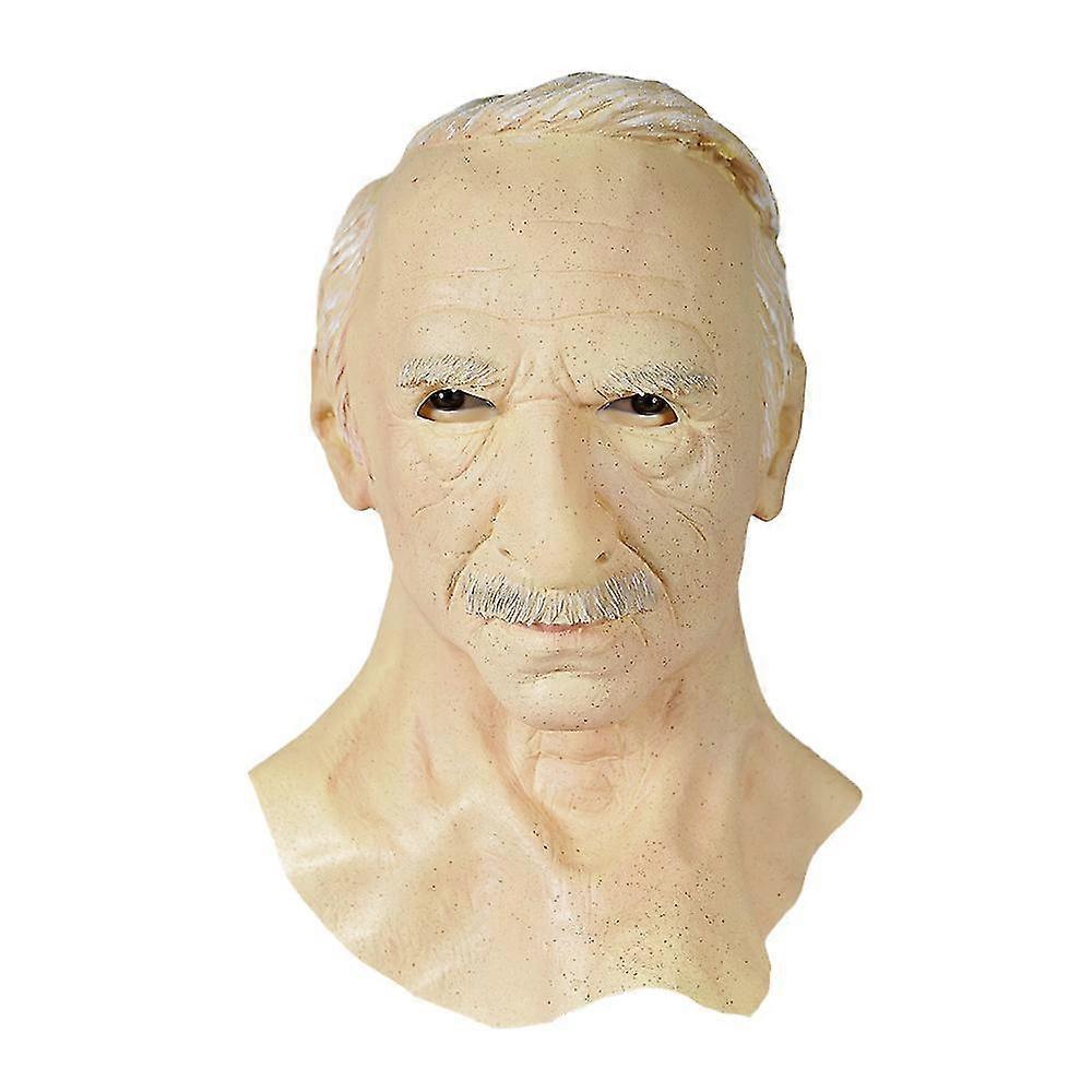 Halloween Latex Maske Ganzes Netzwerk Beliebte ältere Kopfbedeckung Realistischer Effekt Karneval Party Kopfbedeckung