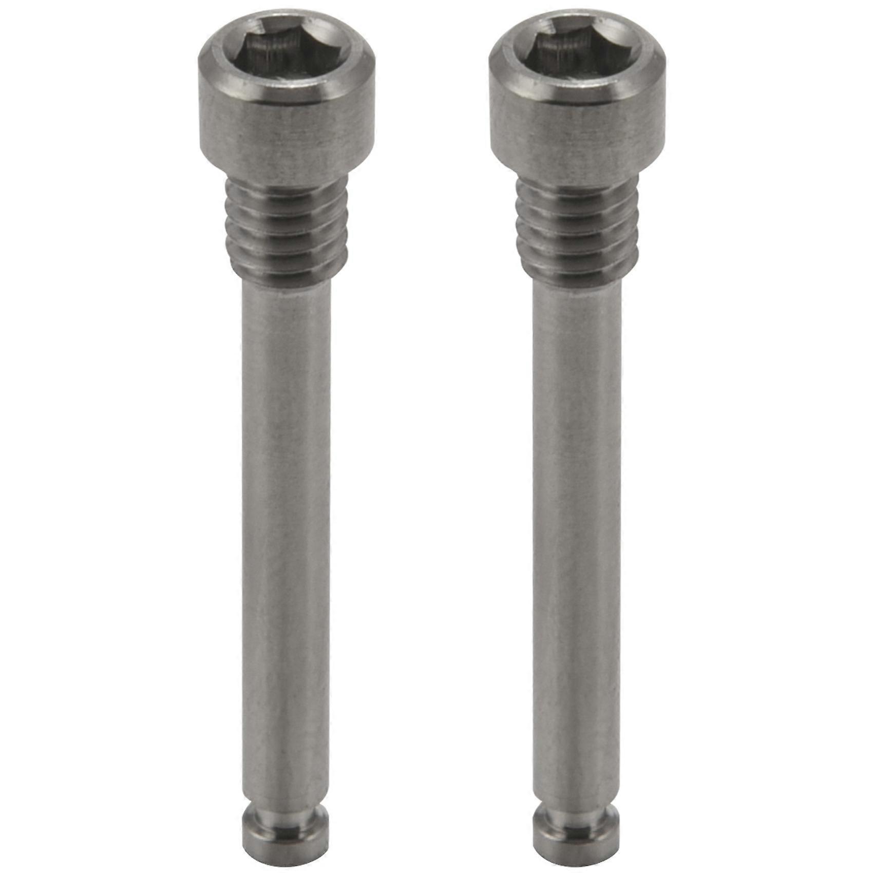 Titanium Bolts for Bicycle Disc Brake Pad Threaded Pin Inserts Screw for R Hydraulic Disk Caliper-Titanium