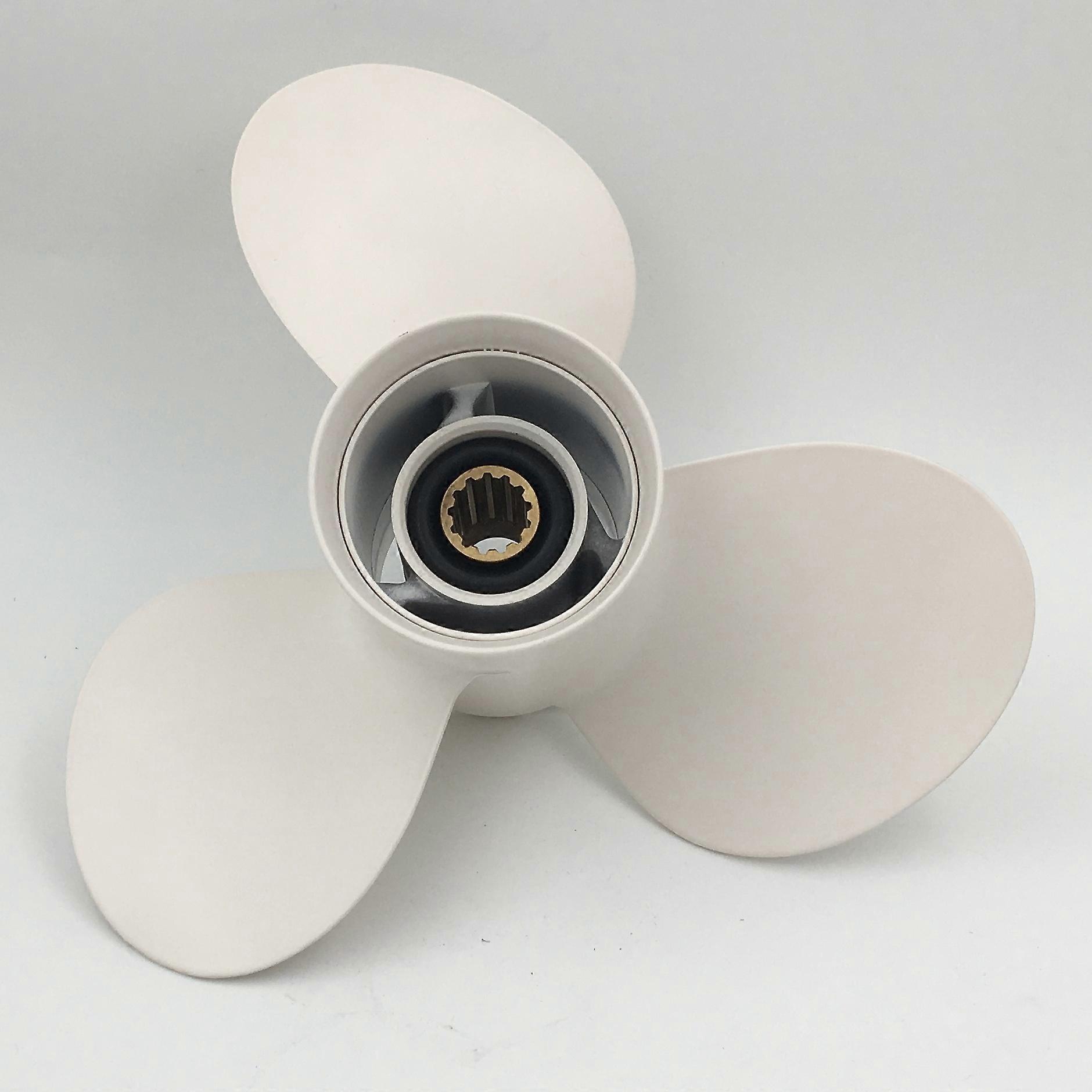 6E5-45947-00-EL Aluminum Outboard Propeller 13 1/2x15 for Yamaha