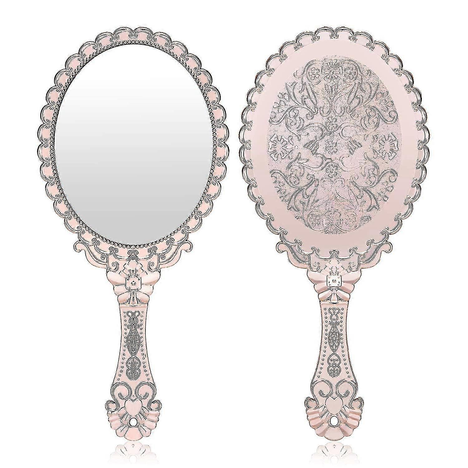 Vintage Hand Mirrors With Handle Lightweight Mirror Portable Mirror