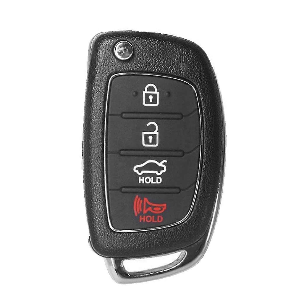 New TQ8--4F25 95430-D3010 Flip Remote Smart Key Fob 4 Button 433MHz Keyless Entry for 2015-2020
