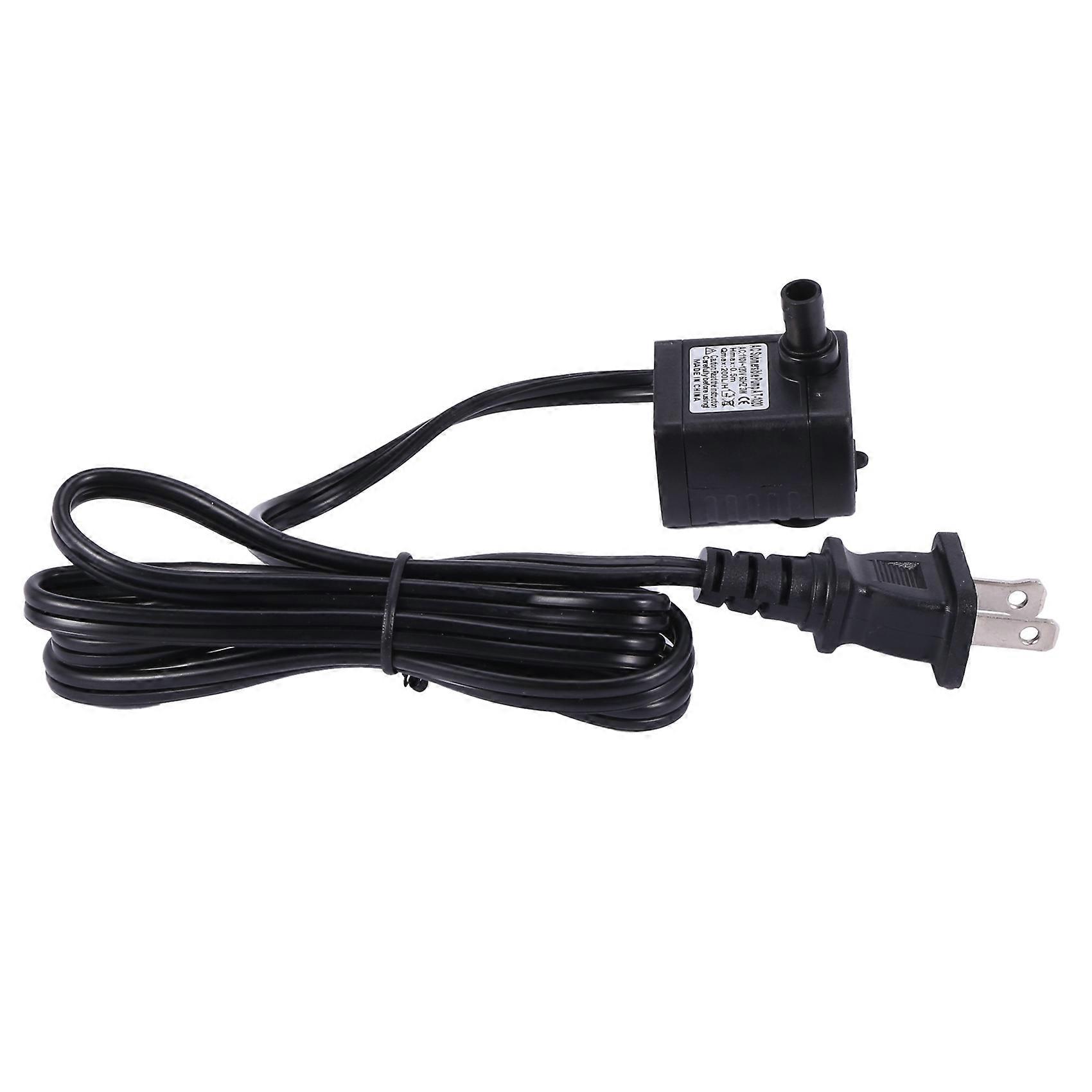 Mini AC 110V 3W Submersible Water Pump Aquarium Fish Tank Pond Water Pump US Plug 110v