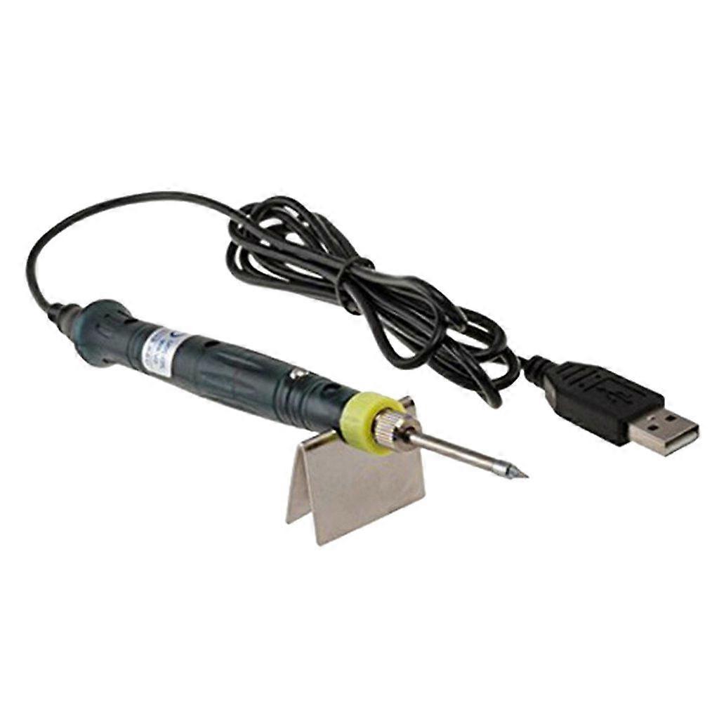 Mini 5V 8W USB Soldering Iron Pen Tip Electric Powered Welding Touch Switch