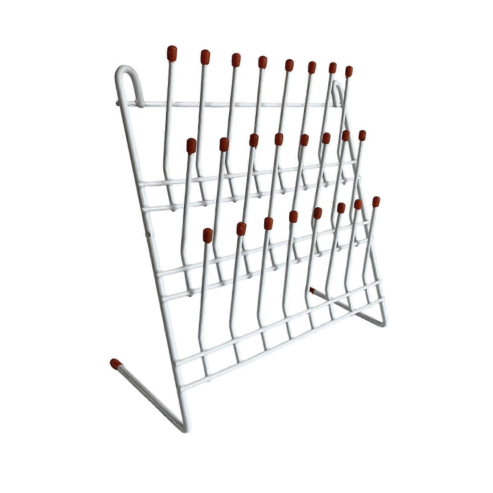 Lab Drain Holder Premium Hanging Draining Rack for Factory Cup Bottle 24 bits