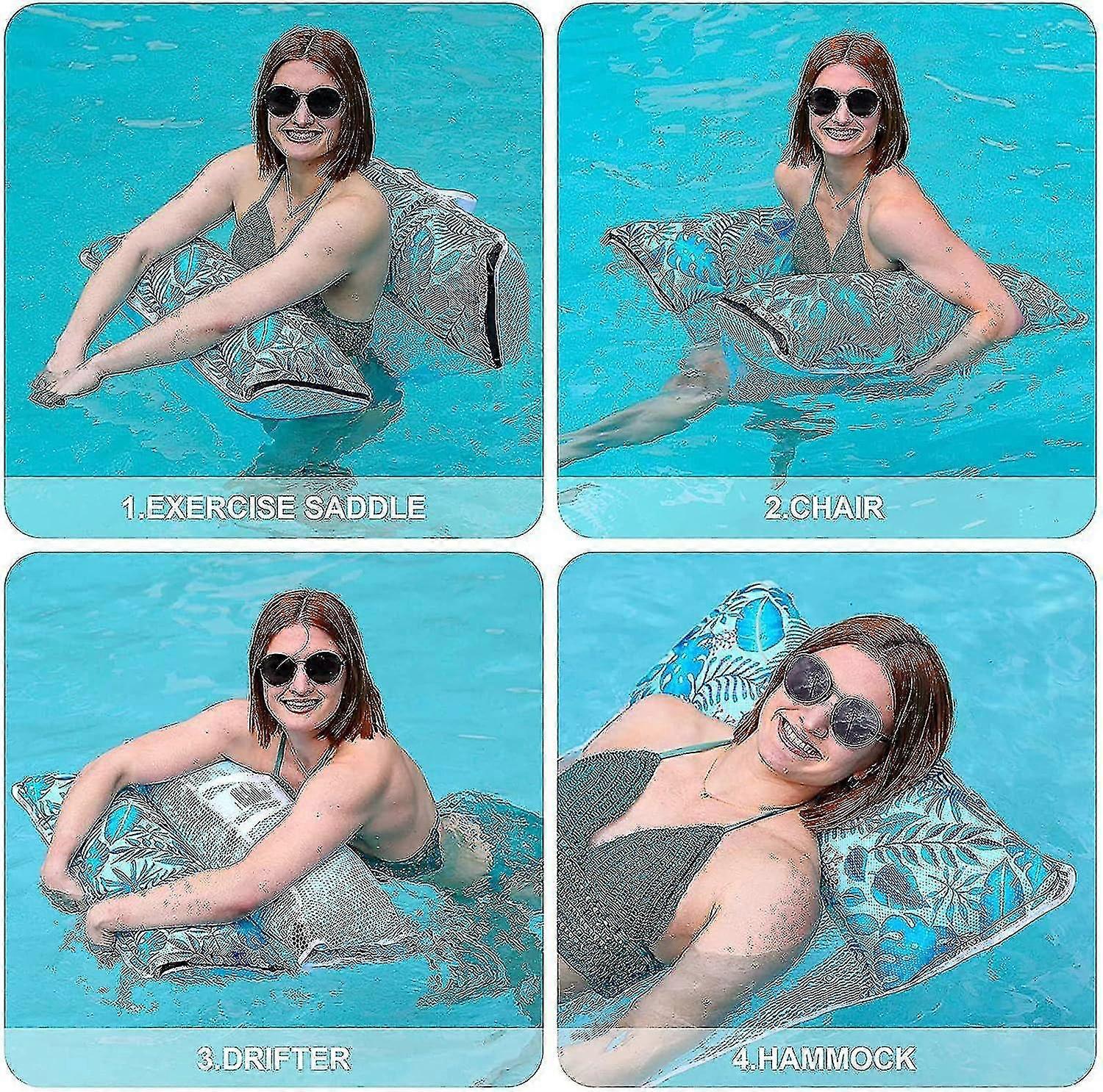 Inflatable Floating Water Hammock Bed Water Hammock Floating Bed Multi