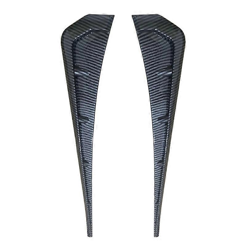 2pcs Universal Car Air Flow Intake Fender- Side Outlet Vent Decoration Sticker