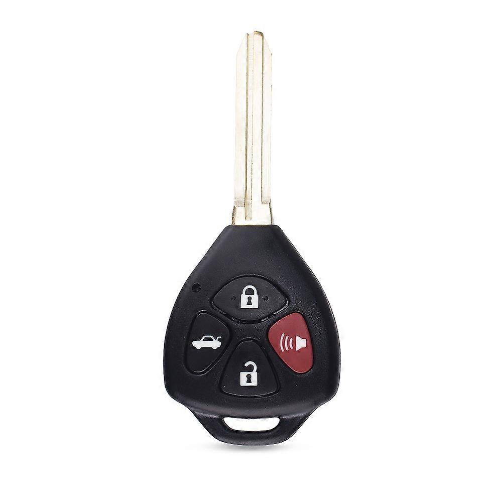 2/3/4 Button Remote Car Key Case Shell FOB Cover For Toyota RAV4 Auris Prado Tarago Camry Corolla REIZ Crown Avalon Venza