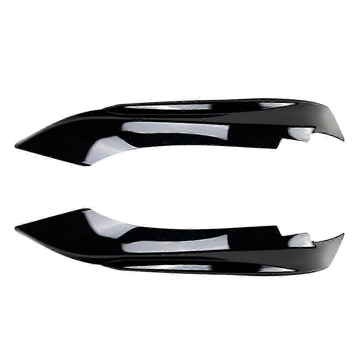 Pour Série 4 F32 F33 F36 2014-2020 Pare-chocs Avant Lèvre Angle Diffuseur Séparateur Spoiler Protecteur Noir