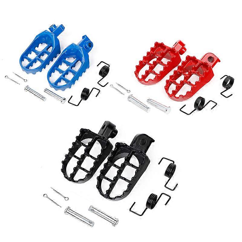 Motorcycle Foot Pegs Rests Footpegs For XR50R CRF50 CRF70 CRF80 CRF100F Motorbike Foot Rests Chinese Dirt Pit Bike