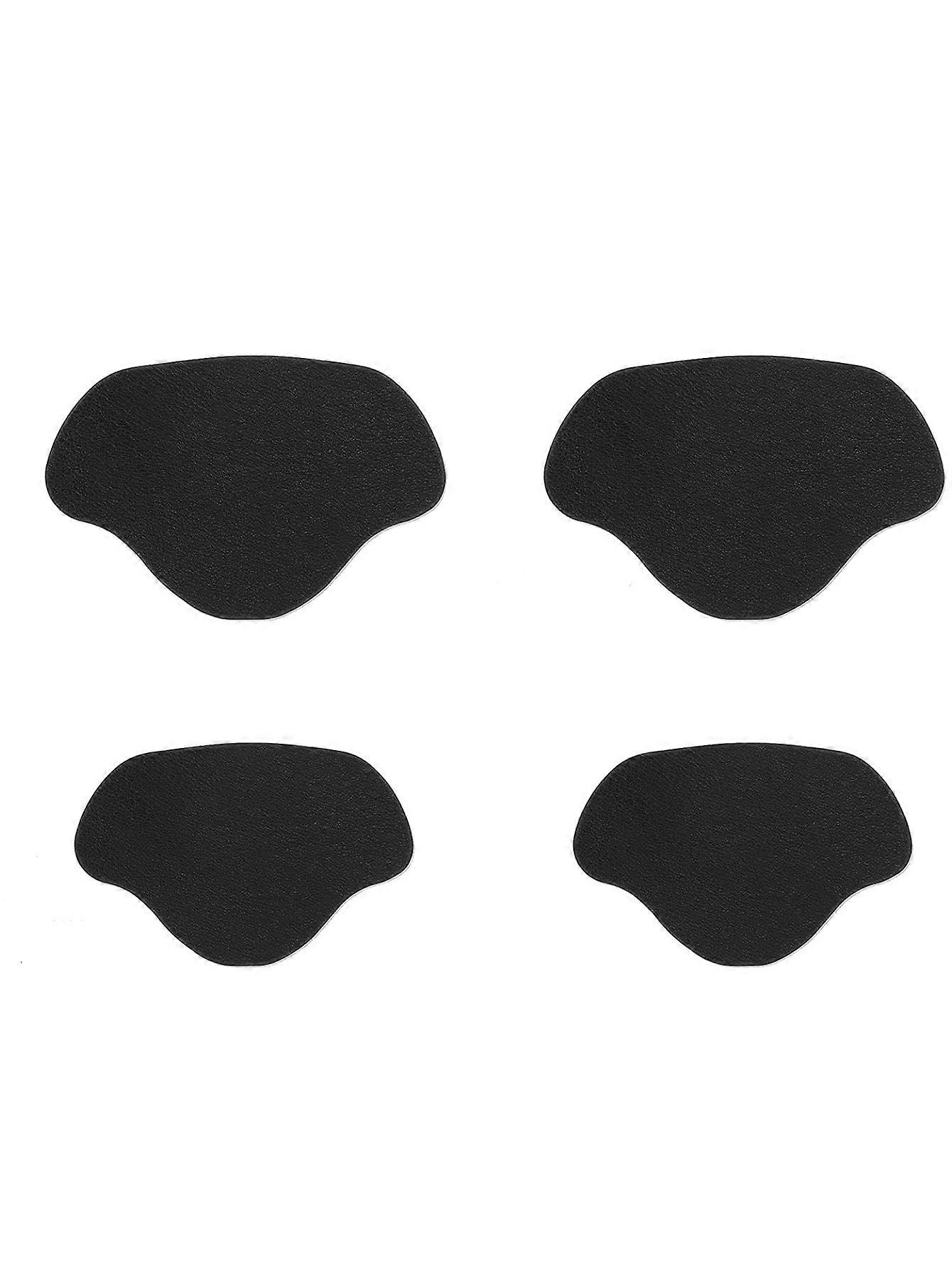 Dww-4pcs-Noir Duvet Patch de Rparation, Patchs de rparation en Nylon Auto-adhsifs, Duvet Autocollant Patch, Patch de Rparation en Nylon pour Rparer Le