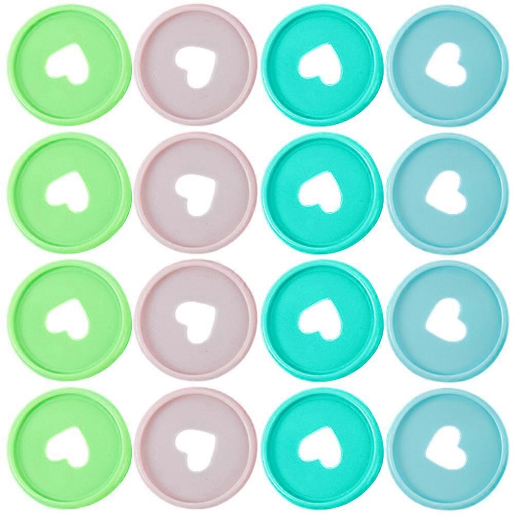 80pcs  Binder Discs Notebook Binding Discs Planners Binding Discs Loose-leaf Binder Discs