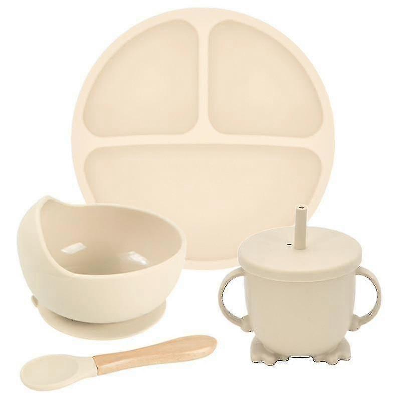 Portable Silic Plate Spoon Set Z