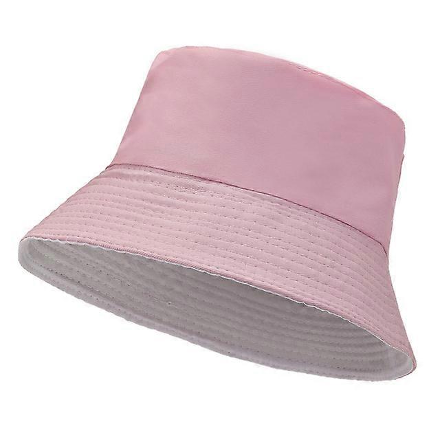 Unisex Polyester Ladies Bucket Hat Mens Summer Sunscreen Panama Sunbonnet Outdoor Fisherman Cap Beach Gorro Bucket Bob Hat Men