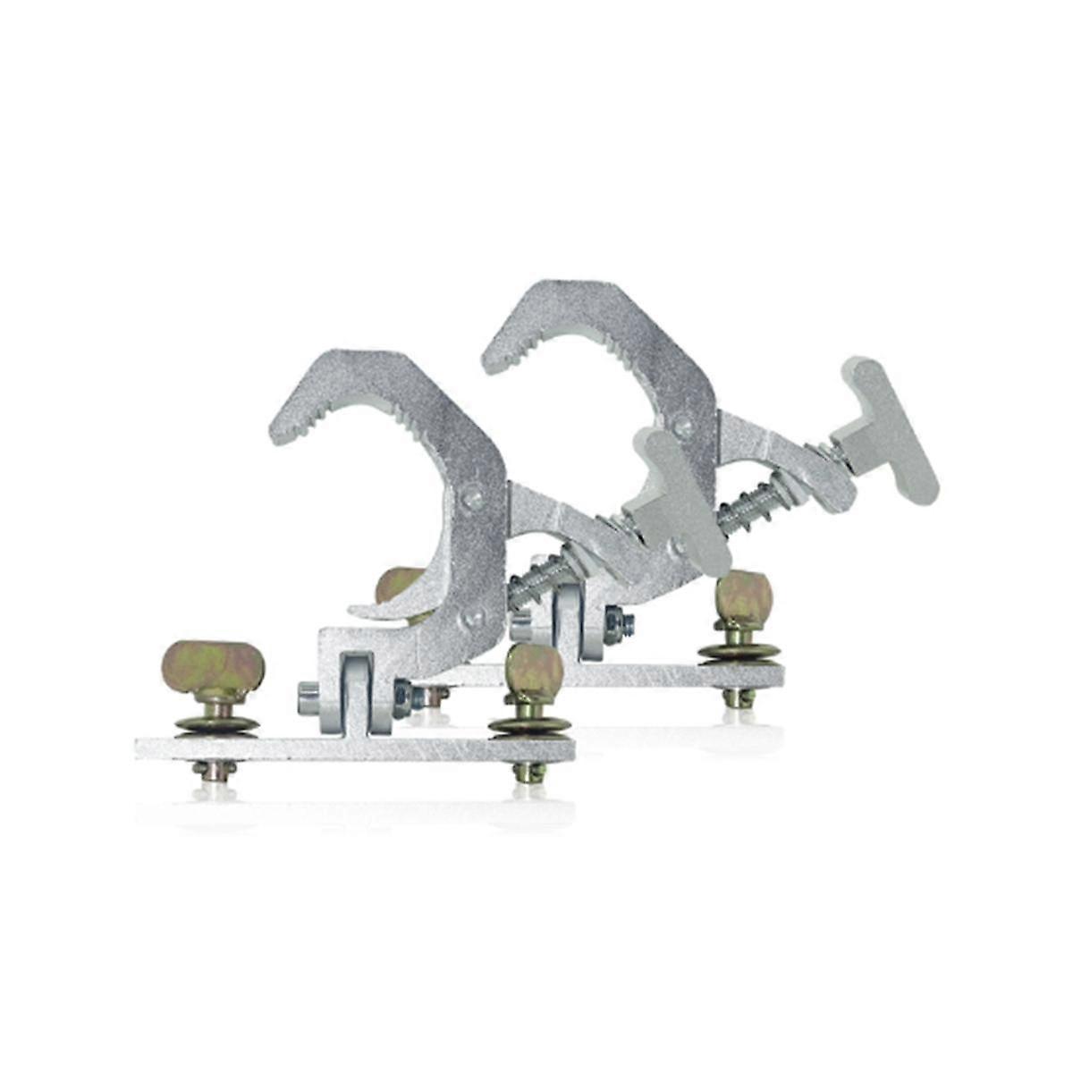 Aluminum Fold Clamp Hooks Stage Light Fold Hanging Hook Loading 150Kg 42-61mm Truss Tube 230W 7R/20