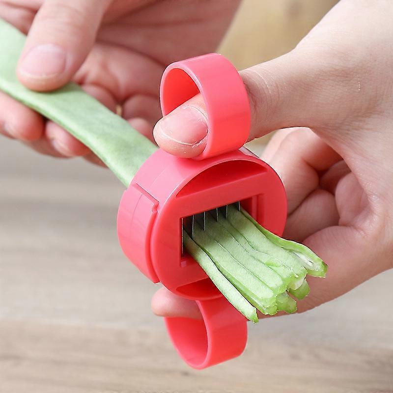 2pcs Multi-Function Wire Cutter Creative Bean Peeler Green Bean Lentil Cutter Kitchen Gadgets Kitchen Supplies