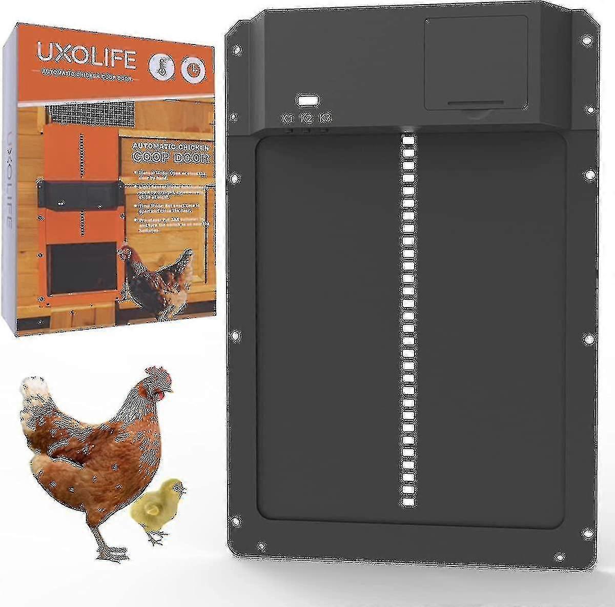 2022 New Automatic Chicken Coop Door Light Sensing Control Multi-modes