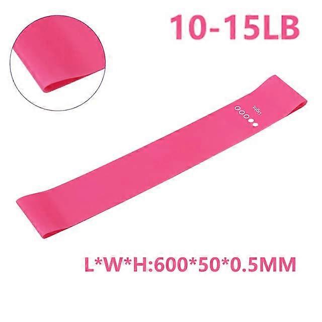 2パックレジスタンスバンド、男性と女性用スポーツエクササイズバンド、ゴムバンド(600 * 50 * 0.5mmカーマイン)