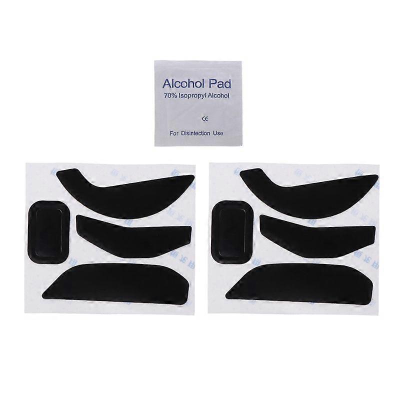 2 Sets 0.6mm Replace Mouse Skates Mouse Stickers Pad for Razer Basilisk