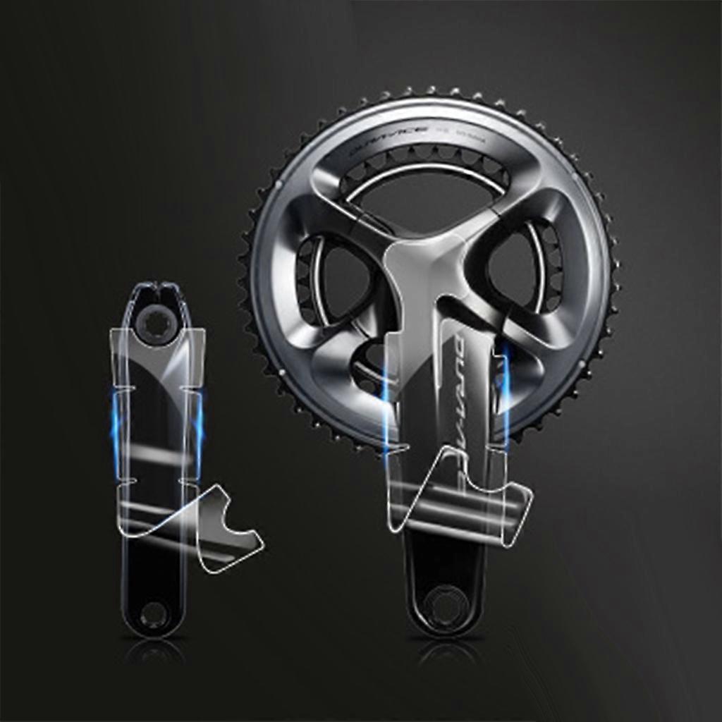 3 Sheets Bicycle Crank Tape Guard Bicycle Pressure Plate Protector Sticker