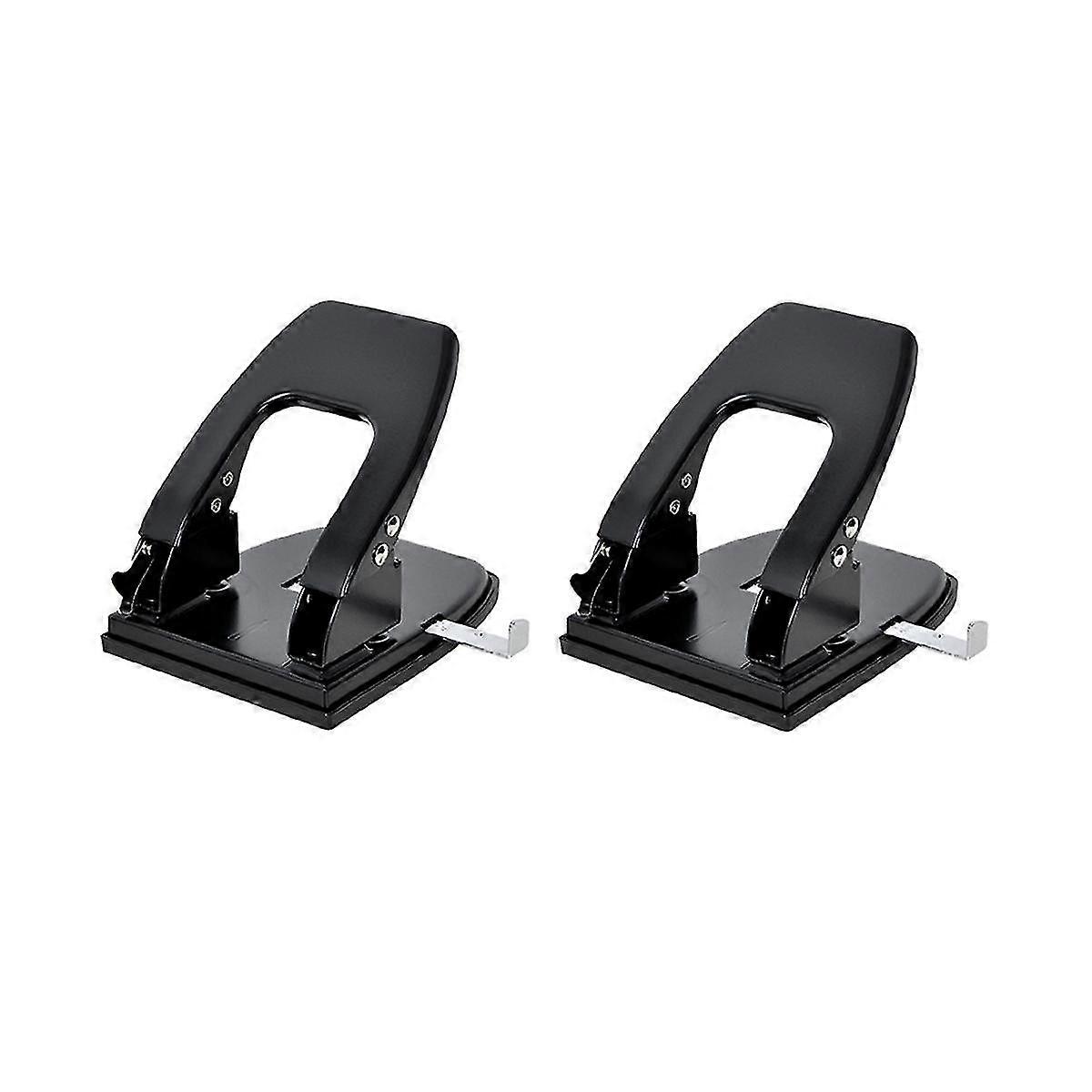 2pcs Două perforator manual cu două găuri Capacitate de 30 coli