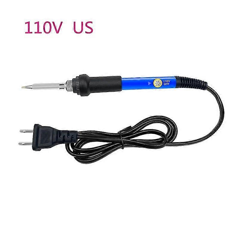 Electric Soldering Iron 60w 110v/us Plug/220v Eu/ Plug 908 Adjustable Temperature Solder Iron With Quality