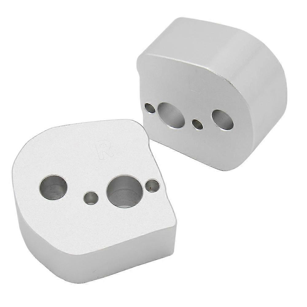 Rehausseur De Guidon Pour Yamaha FJR1300 (2006-2019) - Surélévation 25mm, Argent, Billette Aluminium