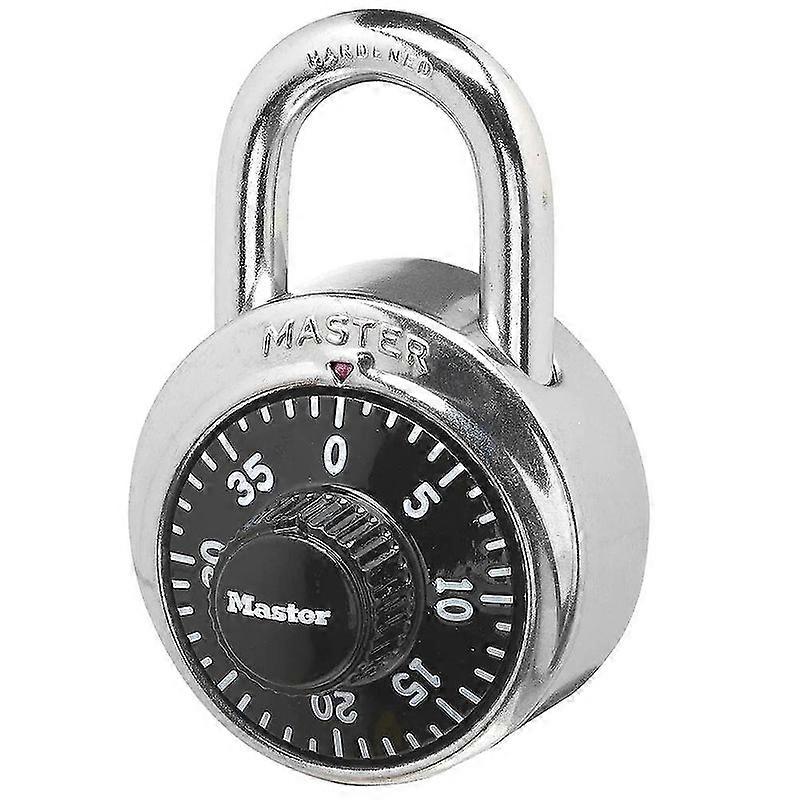 Master lock steel combination padlock, 1.875-in, 1 ea Yalo