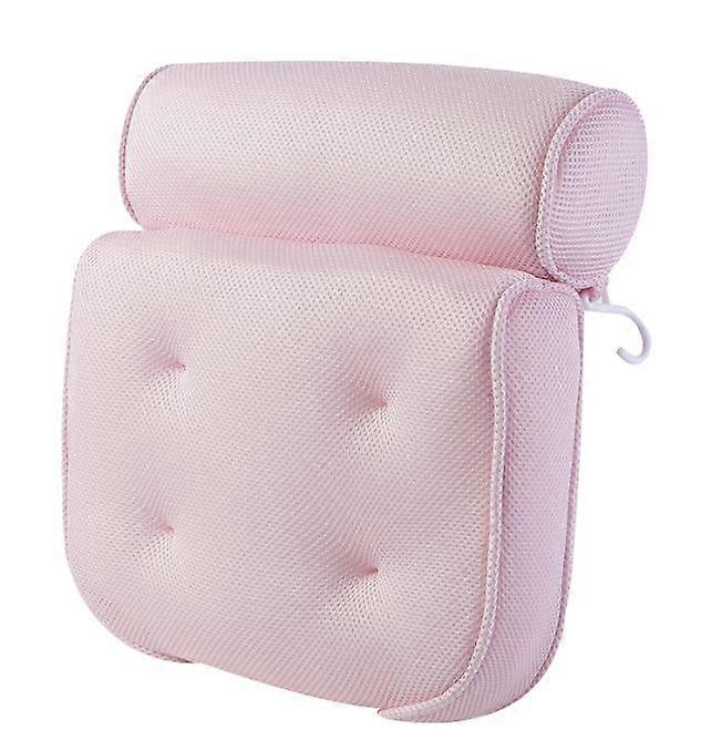 Bath Pillow For Neck and Back Support With Strong Suction Cups