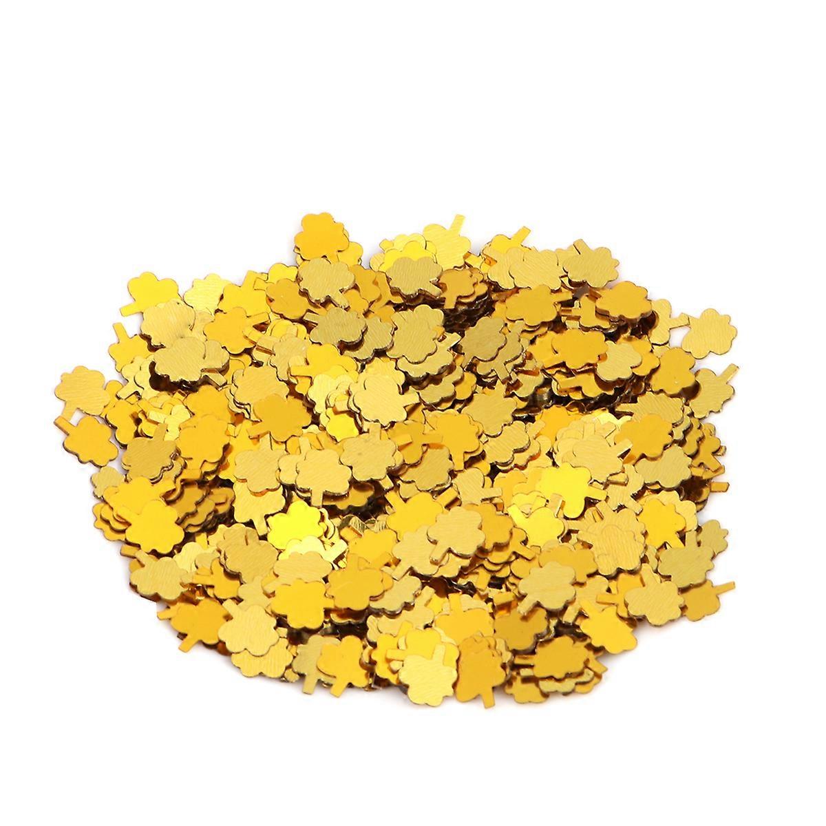 15 G Dining Table Decor St. Patrick's Day Confetti St. Patricks Day Table Decor Shamrock Shape