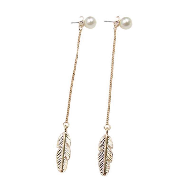 Convenient Earings Comfortable Shining Pearl Dangle Earing