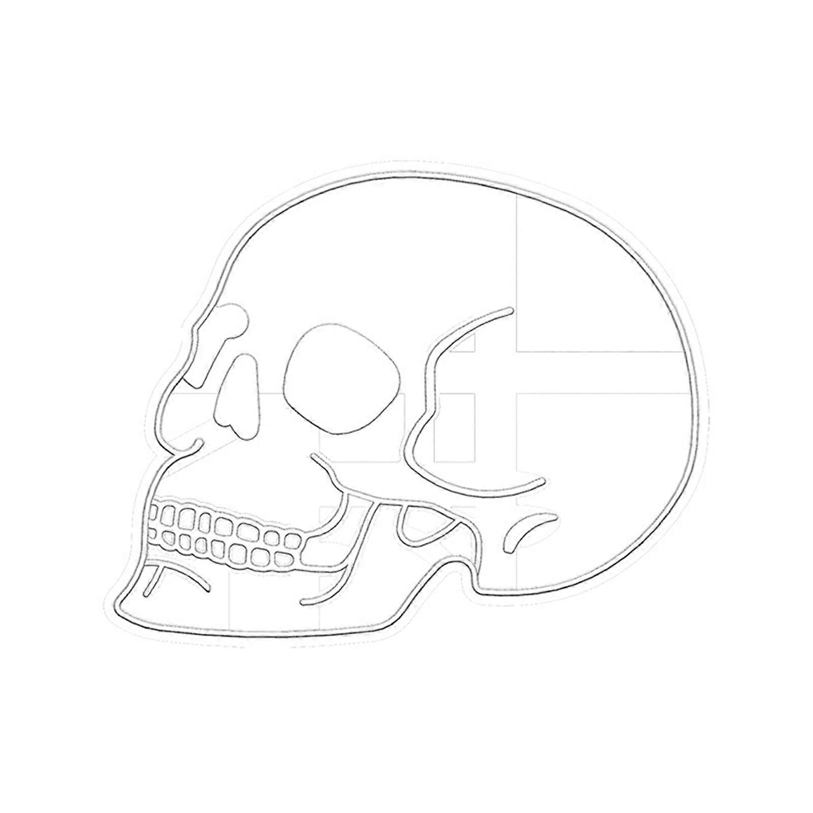 Easy to Clean Biscuit Mold Food Grade Non-stick Reusable Cartoon DIY Brain Heart Human Organ Cookie Mold Baking Tool