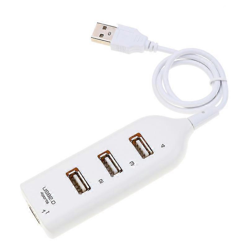 Usb Hub High Speed Universal 4 Port Usb 2.0 Hub With Cable Mini Hub Socket Pattern Splitter Cable Adapter For Laptop Pc