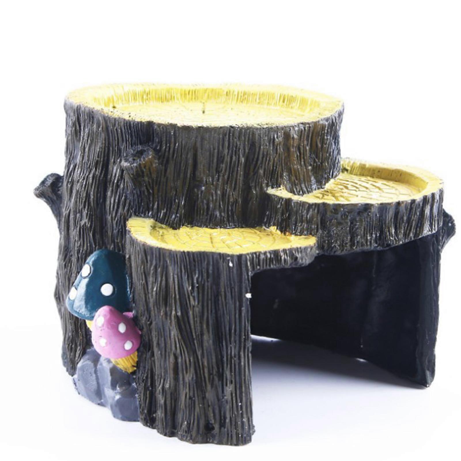 Reptile Shelter for Turtle Hideout Cave Reptile Hideaway Reptile Aquarium Decora