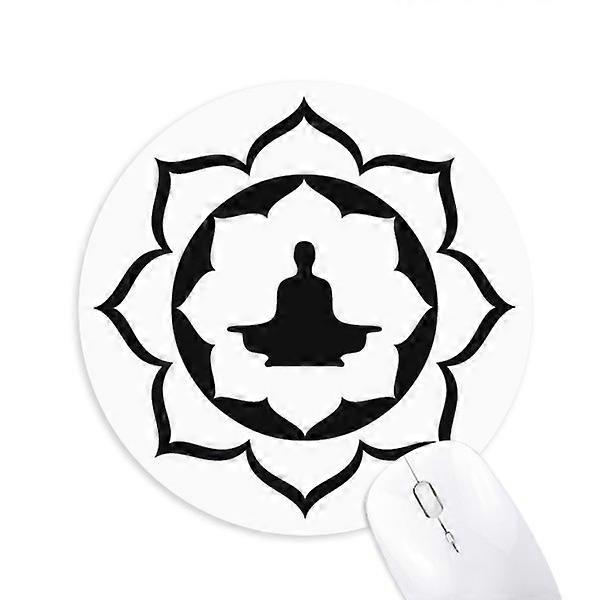 Lotus Figur Einfache Illustration Muster Mauspad