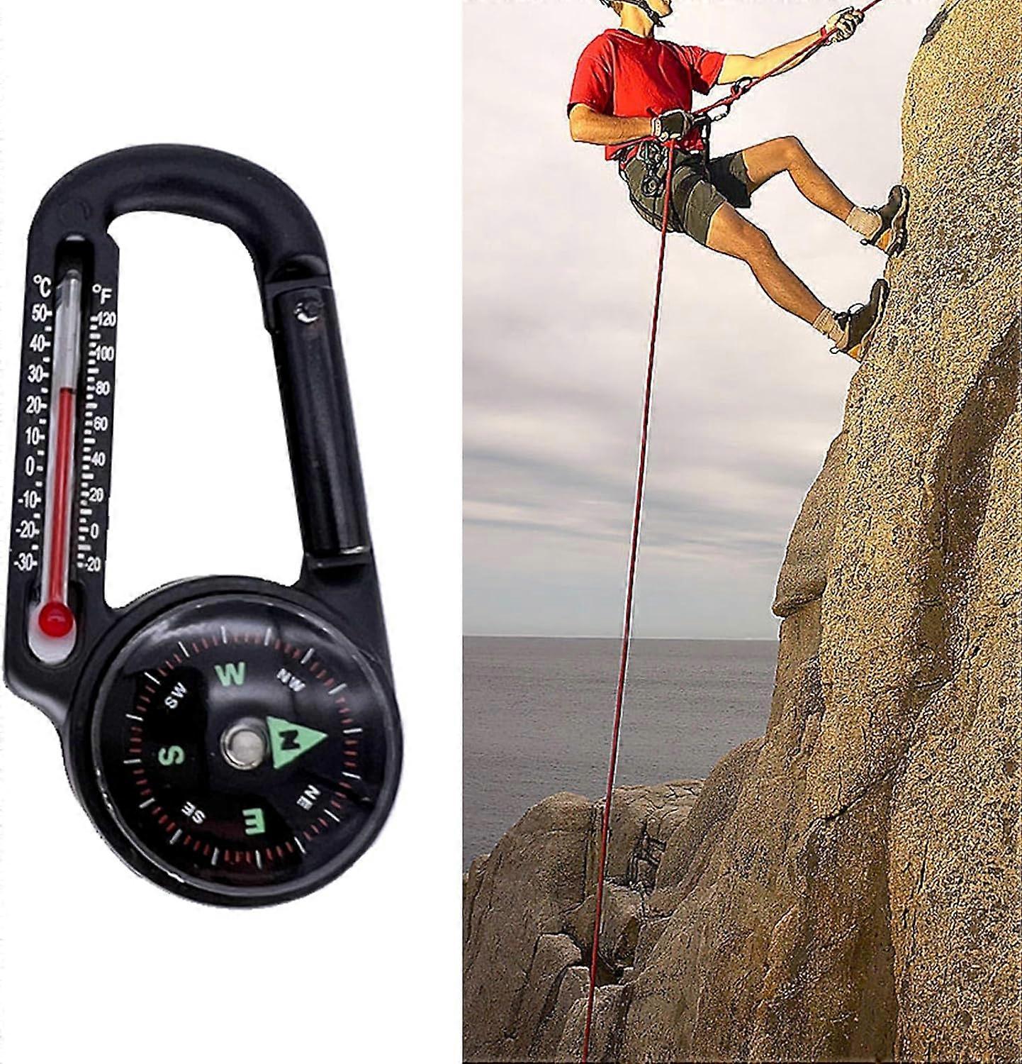 Pocket Survival Compass For Hiking And Backpacking - Portable Handheld Navigation Tool