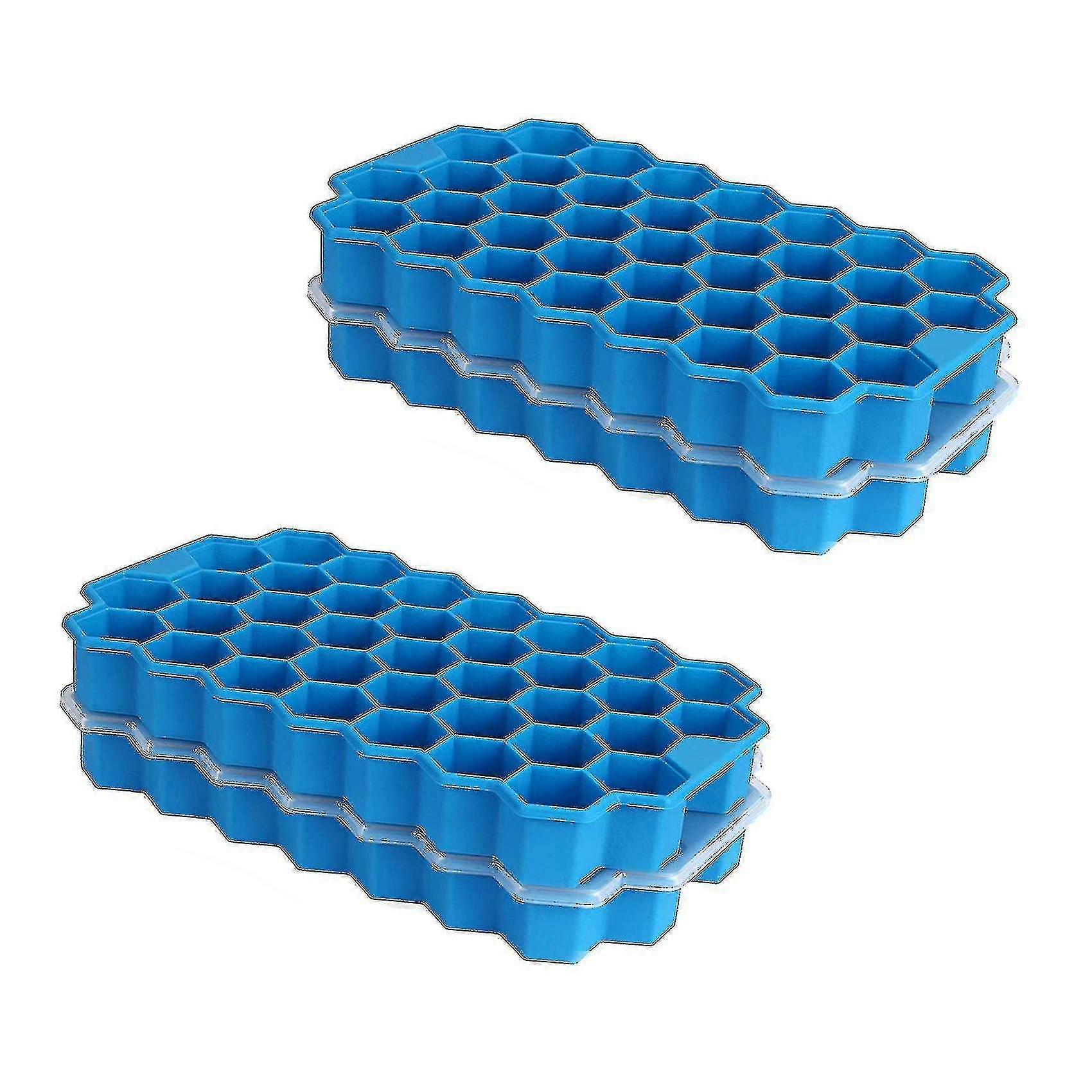 2-pack Whiskey, Cocktail, Cold Drink Ice Cube Mold (blue)