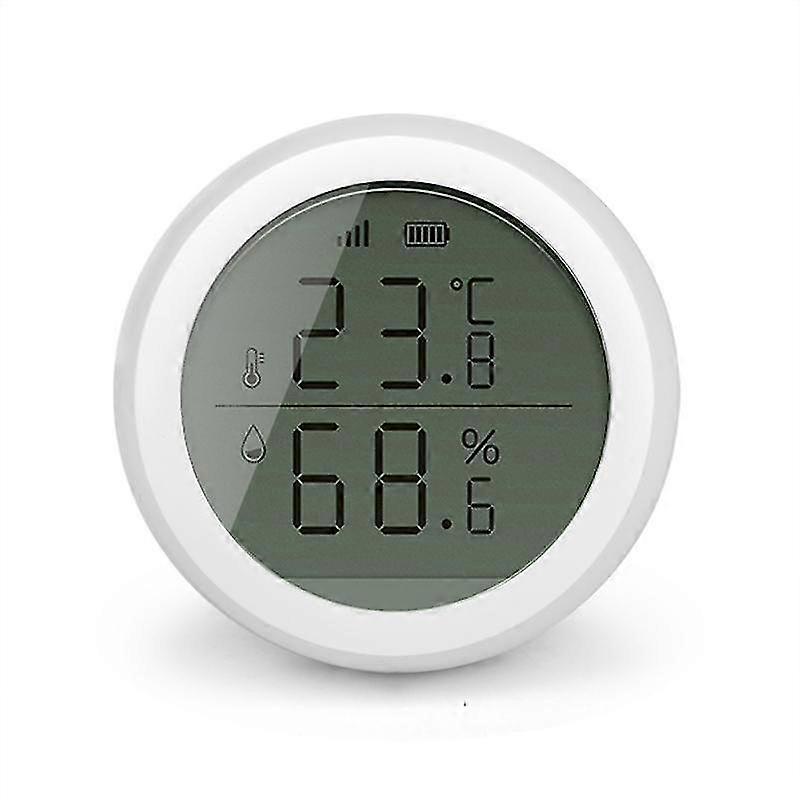 Ewelink Zigbee Temperature And Humidity Sensor Indoor Hygrometer Thermometer Detector