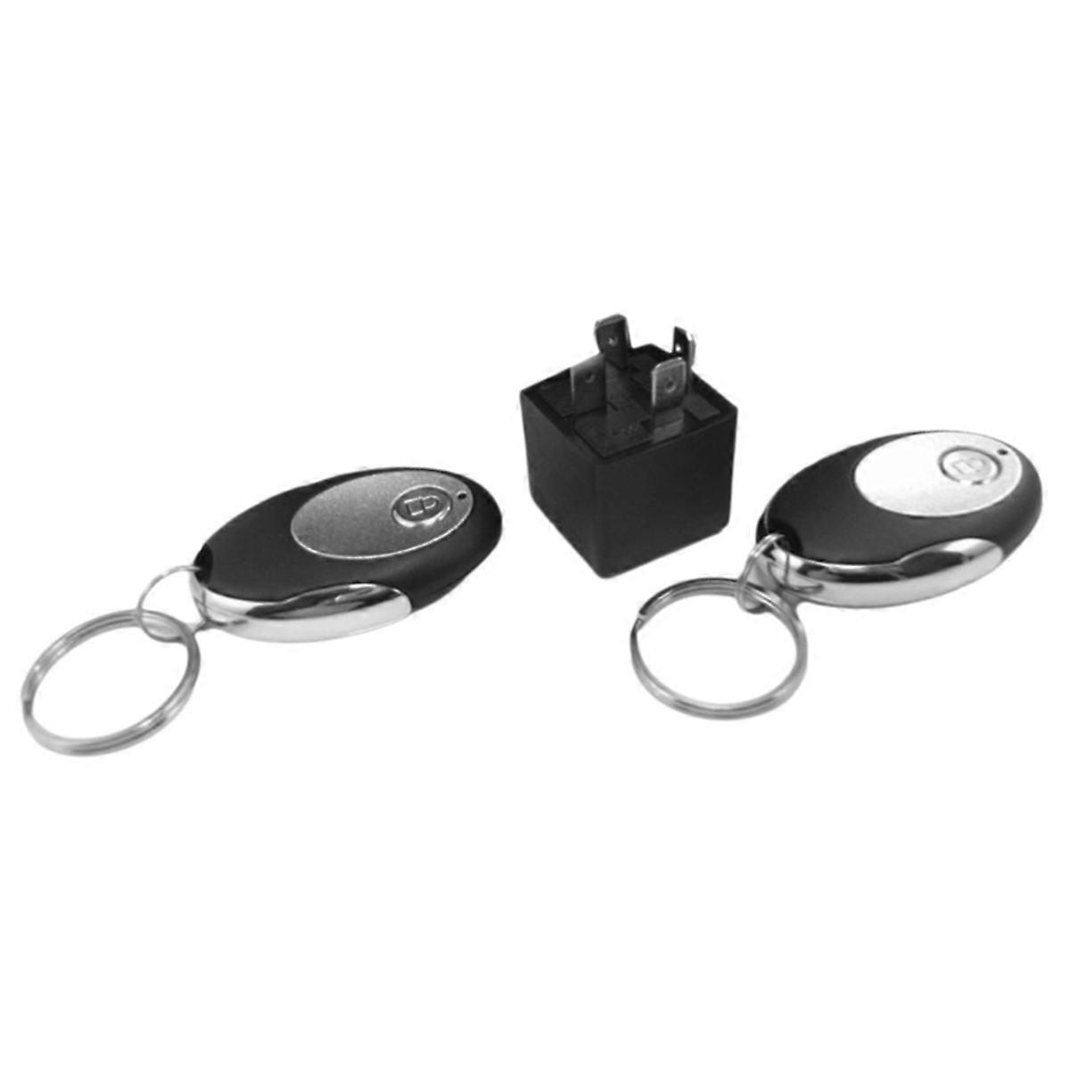 12V Wireless Immobilizer Car Engine Lock Intelligent Security Anti-Theft System Replaceable Relay Shaped Device